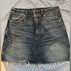 Abercrombie jean skirt